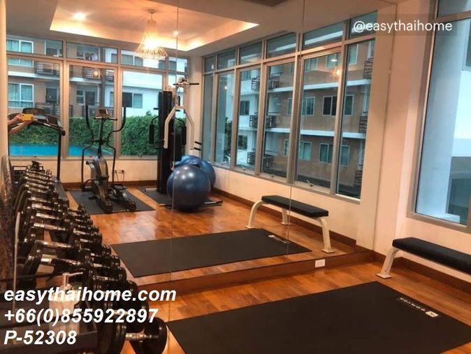 รูป P-52308 > คอนโดให้เช่า Condo One Thonglor ห้องสตูดิโอ ชั้น 6 วิวสระว่ายน้ำ ใกล้ BTS ทองหล่อ Line: @easythaihome 085-592-2897 - รูปที่ 8/9