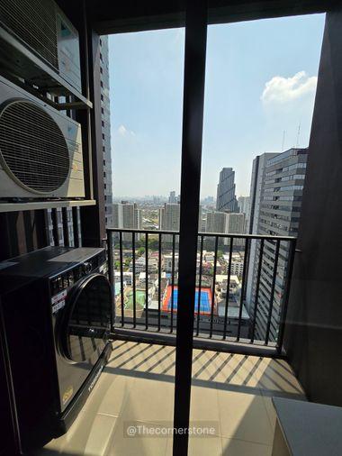 picture Ready to move in " 𝐍𝐮𝐞 𝐃𝐢𝐬𝐭𝐫𝐢𝐜𝐭 𝐑𝟗 " Floor 32 , Fully Furnished , Near : MRT-Rama 9 , G Tower - 9/13