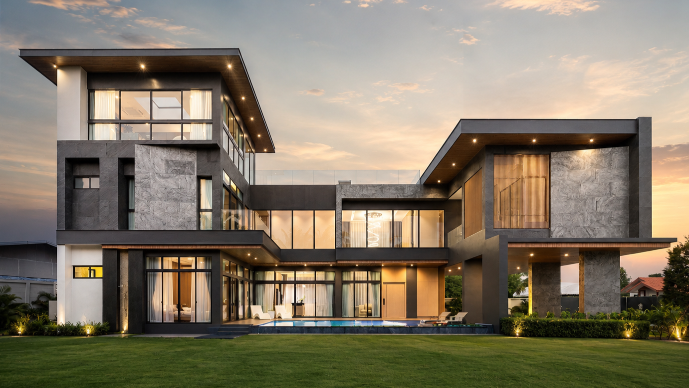 รูป Luxury Pool Villa for Rent Huay Yai East Pattaya - รูปที่ 1/15