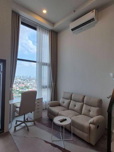 รูป ให้เช่าคอนโด Duplex (ห้องใหม่แกะกล่อง) Origin Bangkhunnon ใกล้ รพ.ศิริราช  24000 - รูปที่ 5/13