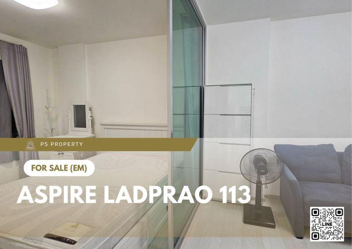 รูป ขายด่วน ✨ Aspire Ladprao 113 ✨ เฟอร์นิเจอร์ และ เครื่องใช้ไฟฟ้าครบ ใกล้ MRT บางกะปิ - รูปที่ 1/20