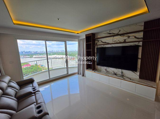รูป ให้เช่า 3 ห้องนอน วิวแม่น้ำ Supalai Riva Grande Rama 3 - รูปที่ 1/6