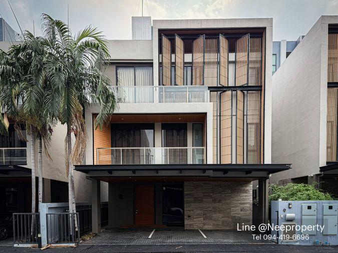 รูป ขายบ้านเดี่ยว โมทีค พร้อมลิฟต์ส่วนตัว ใจกลางแจ้งวัฒนะ พร้อมอยู่ (H6907) - รูปที่ 1/14