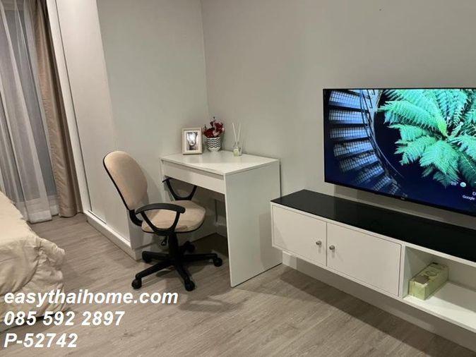 รูป P-52742 (ให้เช่าคอนโดใกล้ BTS วุฒากาศ) เมโทร สกาย วุฒากาศ ห้องสตูดิโอ ชั้น27 วิวเมือง Line: @easythaihome 085-592-2897 - รูปที่ 11/14