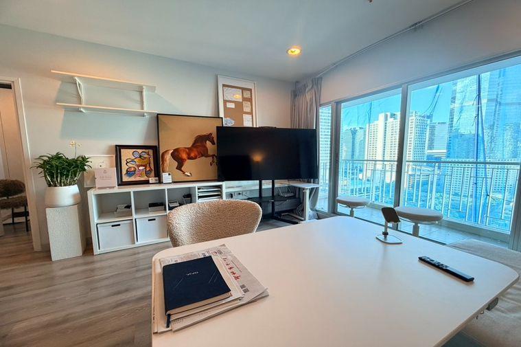 รูป  ขายพร้อมผู้เช่า !!  Centric Sathorn - St.Louis, 2 นอน, 2 น้ำ, ชั้นสูง 17++, ห้องอยู่ทางทิศตะวันออก !! Code C20260600027 แต่งครบ, ราคาพิเศษ!!📣📣 - รูปที่ 6/14