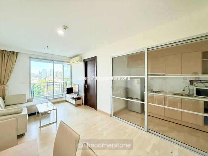 picture For Rent “ 𝐑𝐡𝐲𝐭𝐡𝐦 𝐑𝐚𝐭𝐜𝐡𝐚𝐝𝐚 “ 1 Bedroom 1 Bathroom 46 Sq.m. Near MRT-Ratchadapisek - 2/8