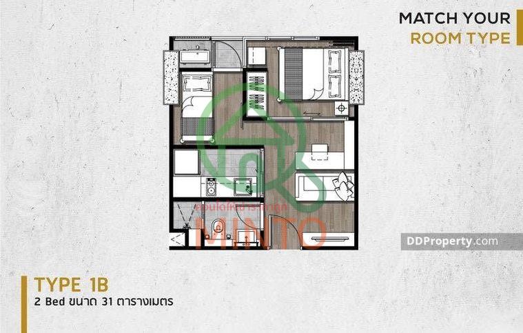 รูป 🚨 ให้เช่า The Matt Sathorn - Thapra 1 ห้องใหญ่ฟังก์ชั่นครบ มีห้องทำงานแยก ติด BTS ตลาดพลู ของกินเพียบ 🎛️✨ - รูปที่ 7/12