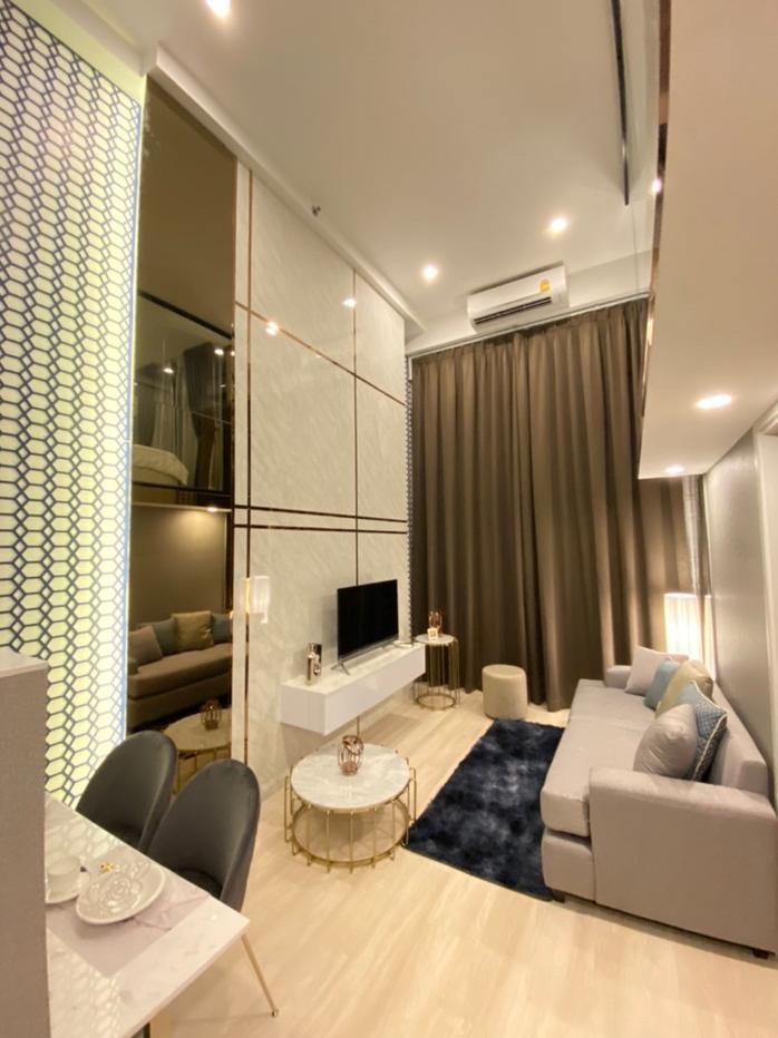 รูป ขายด่วน 🔥 Knightsbridge Prime Sathorn 🔥  ห้องDuplex เฟอร์นิเจอร์ และ เครื่องใช้ไฟฟ้าครบ ใกล้ BTS ช่องนนทรี - รูปที่ 9/10