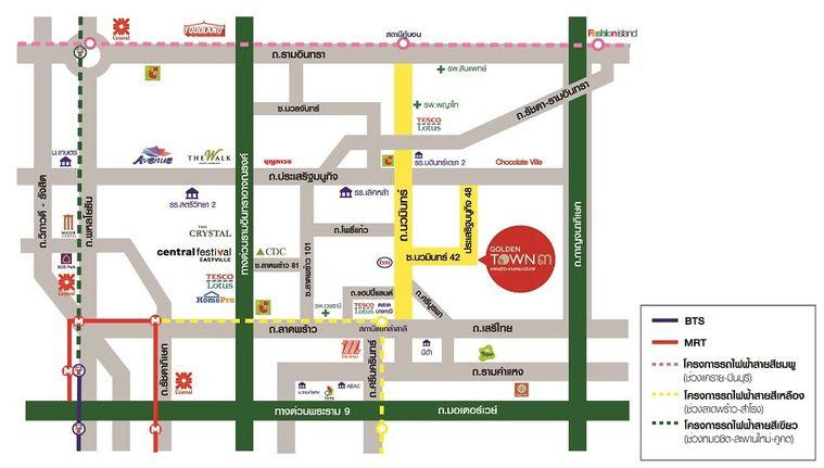 รูป 🔥 ขาย ทาวน์โฮม 2 ชั้น ✅ โกลเด้น ทาวน์ 3 ลาดพร้าว - เกษตรนวมินทร์ (Golden Town 3 Ladprao - Kaset Nawamin) | ซอยนวมินทร์ 42 | ใกล้รถไฟฟ้าสายสีชมพู - รูปที่ 19/20
