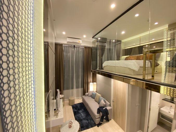รูป ขายด่วน 🔥 Knightsbridge Prime Sathorn 🔥  ห้องDuplex เฟอร์นิเจอร์ และ เครื่องใช้ไฟฟ้าครบ ใกล้ BTS ช่องนนทรี - รูปที่ 7/10