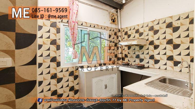 รูป ขายทาวน์โฮม 3 ชั้น หมู่บ้านควีนเพลส 3 อ่อนนุช 44 ทำเลดี ใจกลางอ่อนนุช ใกล้ BTS สถานีศรีนุช - สถานีบางจากโทร 085-161-9569 (TE25-16) - รูปที่ 8/9