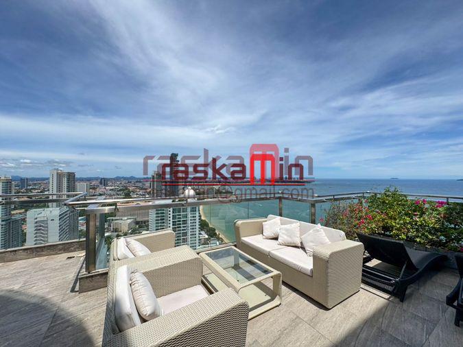 รูป เดอะ ปาล์ม วงศ์อมาตย์ บีช – เพนท์เฮาส์ 3 ชั้น | 4 ห้องนอน | สระว่ายน้ำส่วนตัว | วิวทะเลพาโนรามา - รูปที่ 16/54