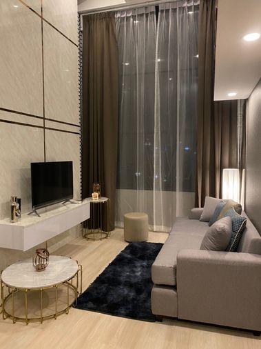 รูป ขายด่วน 🔥 Knightsbridge Prime Sathorn 🔥  ห้องDuplex เฟอร์นิเจอร์ และ เครื่องใช้ไฟฟ้าครบ ใกล้ BTS ช่องนนทรี - รูปที่ 8/10