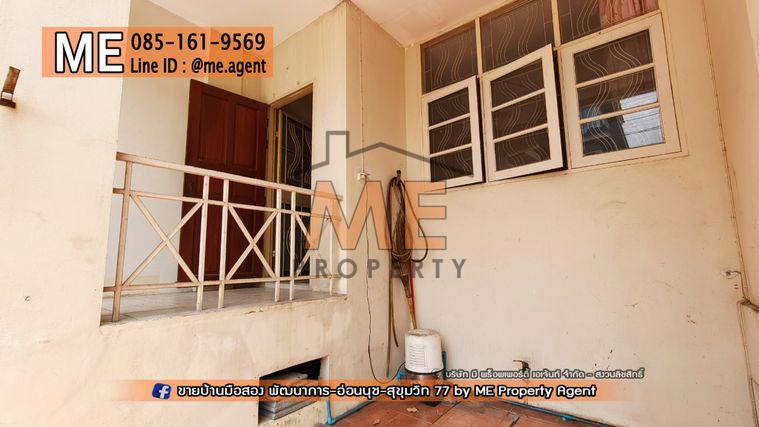 รูป ขายทาวน์โฮม 3 ชั้น หมู่บ้านควีนเพลส 3 อ่อนนุช 44 ทำเลดี ใจกลางอ่อนนุช ใกล้ BTS สถานีศรีนุช - สถานีบางจากโทร 085-161-9569 (TE25-16) - รูปที่ 9/9