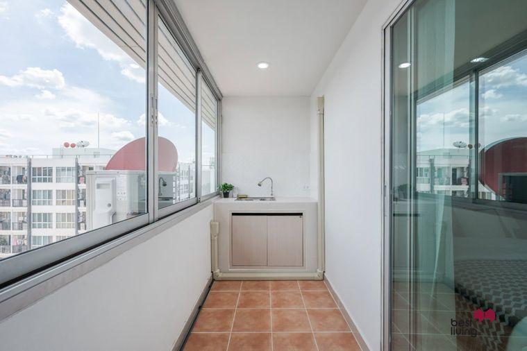 รูป Regent Home 1 Phaholyothin 67 ชั้นบนสุด ครัวปิด พร้อมอยู่ - รูปที่ 18/22