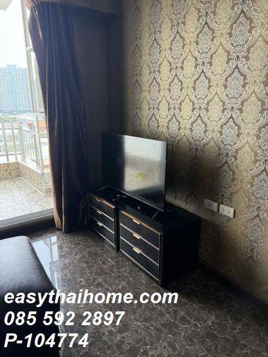 รูป P-104774 ให้เช่าคอนโดใกล้เซ็นทรัลพระราม3 ห้องเพิ่งรีโนเวทใหม่ ศุภาลัย พรีมา ริวา ชั้น7 วิวเมือง มีเครื่องซักผ้า Line @easythaihome 085-592-2897 - รูปที่ 4/9