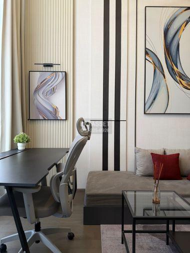 รูป ห้องว่าง* ✅ ✅ ให้เช่า - PARK ORIGIN CHULA - SAMYAN , Luxury Duplex 1 ห้องนอน พร้อมเข้าอยู่ ติดต่อไลน์ @bktasset หรือโทร 095-325-8928 - รูปที่ 5/9
