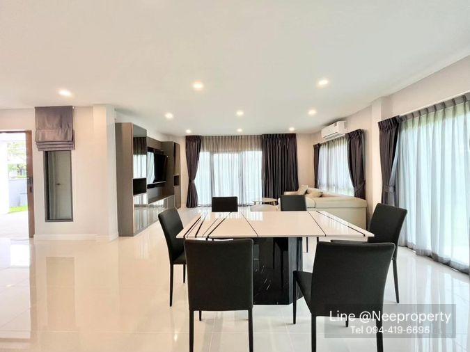 picture Single house for rent, Centro Vibhavadi (Centro Vibhavadi), beautiful corner house, good location. Ready to move in (H6908) - 2/30