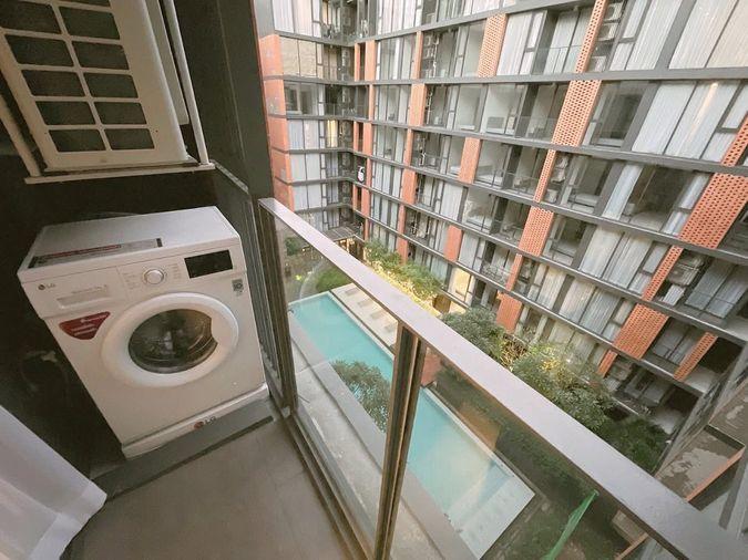 รูป 🚨 ให้เช่า Quintara Treehaus Sukhumvit42 (ควินทารา ทรีเฮาส์ สุขุมวิท 42) ห้องใหญ่ วิวสระว่ายน้ำ ใกล้ BTS เอกมัย 🏙️✨ - รูปที่ 12/12