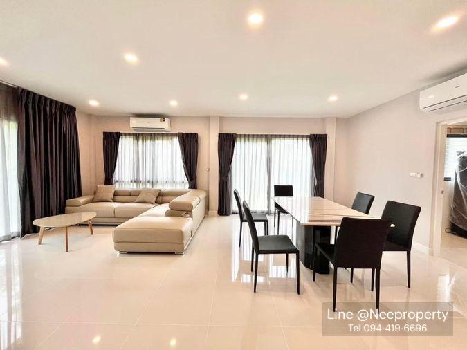 picture Single house for rent, Centro Vibhavadi (Centro Vibhavadi), beautiful corner house, good location. Ready to move in (H6908) - 4/30