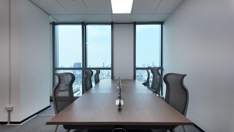 รูป WoKii @V One Tower 40ตรม พื้นที่สำนักงานให้เช่าใกล้ MRT พระราม 9 เซ็นทรัล พระราม 9 ตกแต่งครบ พร้อมเฟอร์นิเจอร์ ใช้งานได้ทันที - รูปที่ 5/6