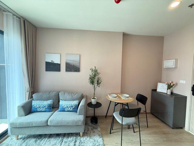 picture For Rent Brand new Condo “ 𝐍𝐮𝐞 𝐃𝐢𝐬𝐭𝐫𝐢𝐜𝐭 𝐑𝟗 “ 1 Bed 1 Bath, 10th Floor, Near : MRT-Rama 9 - 1/7