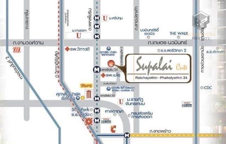 รูป Supalai Cute Ratchayothin-Phaholyothin 34 | 🚝ใกล้ BTS,MRTจตุจักร #2026062514926 - รูปที่ 6/6