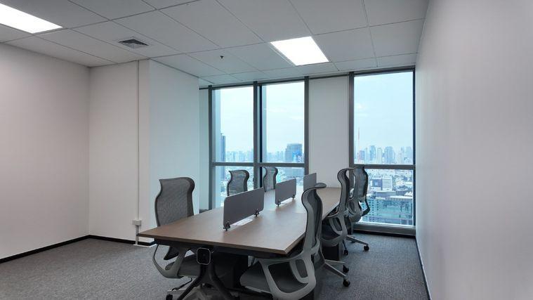 รูป WoKii @V One Tower 40ตรม พื้นที่สำนักงานให้เช่าใกล้ MRT พระราม 9 เซ็นทรัล พระราม 9 ตกแต่งครบ พร้อมเฟอร์นิเจอร์ ใช้งานได้ทันที - รูปที่ 4/6