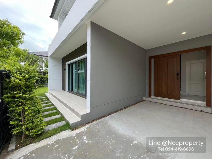 picture Single house for rent, Centro Vibhavadi (Centro Vibhavadi), beautiful corner house, good location. Ready to move in (H6908) - 29/30
