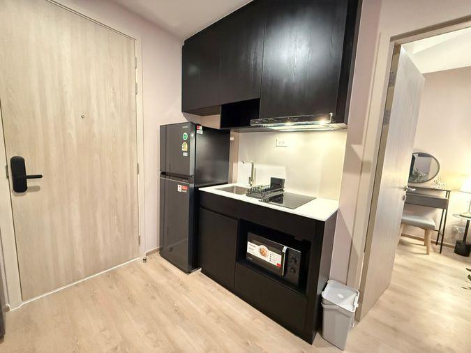 picture For Rent Brand new Condo “ 𝐍𝐮𝐞 𝐃𝐢𝐬𝐭𝐫𝐢𝐜𝐭 𝐑𝟗 “ 1 Bed 1 Bath, 10th Floor, Near : MRT-Rama 9 - 5/7