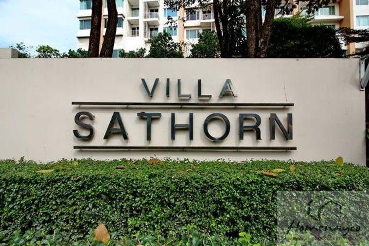 picture Condo For rent Villa Sathorn, 1 bedroom, 1 bathroom. Newly renovated, never been lived in before. Ready to move in. Line ID: p.in - 6/7