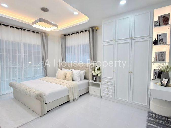 รูป ขายบ้านเดี่ยว หมู่บ้านรัตนากร 17 พัทยา บางละมุง ชลบุรี พร้อมเข้าอยู่ - รูปที่ 9/14