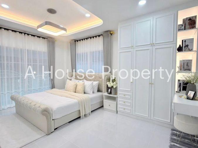 รูป ขายบ้านเดี่ยว หมู่บ้านรัตนากร 17 พัทยา บางละมุง ชลบุรี พร้อมเข้าอยู่ - รูปที่ 9/14