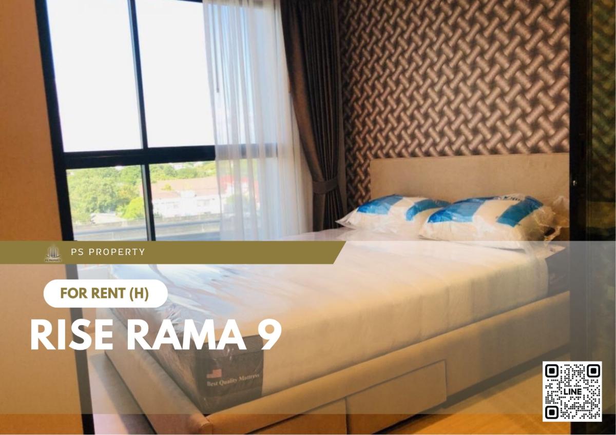 รูป ให้เช่า ✨ Rise Rama 9 ✨ เฟอร์นิเจอร์ และ เครื่องใช้ไฟฟ้าครบ ใกล้ ARL รามคำแหง - รูปที่ 1/11