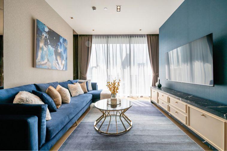 รูป 🔥คอนโดหรู Super Luxury ย่านทองหล่อ 2br. 80.26 SQ.M - รูปที่ 5/9