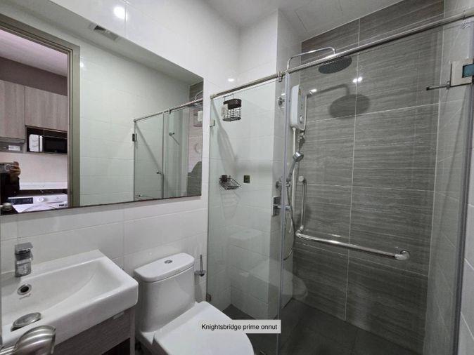 รูป PFD-08702 ให้เช่าคอนโด ไนท์บริดจ์ ไพร์ม อ่อนนุช (KnightsBridge Prime - Onnut) ห้องสตูดิโอ แต่งครบพร้อมอยู่ ใกล้ BTS อ่อนนุช 🏙️✨ - รูปที่ 6/7
