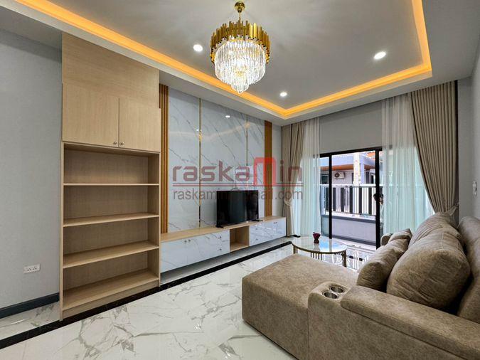 รูป 🏡 บ้านพูลวิลล่าใหม่ให้เช่า พร้อมสระว่ายน้ำ 3 ห้องนอน | พัทยา | 47,000 บาท/เดือน - รูปที่ 9/23