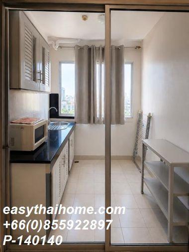 รูป P-140140 สุดยอด City Home Sukhumvit 1 ห้องนอน! ใกล้ MRT พร้อมเฟอร์ฯหรู วิวเมืองสวย เพียง 3.49M! Line Id: @easythaihome 085-592-2897 - รูปที่ 5/8