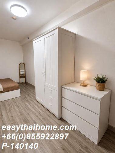 รูป P-140140 สุดยอด City Home Sukhumvit 1 ห้องนอน! ใกล้ MRT พร้อมเฟอร์ฯหรู วิวเมืองสวย เพียง 3.49M! Line Id: @easythaihome 085-592-2897 - รูปที่ 7/8