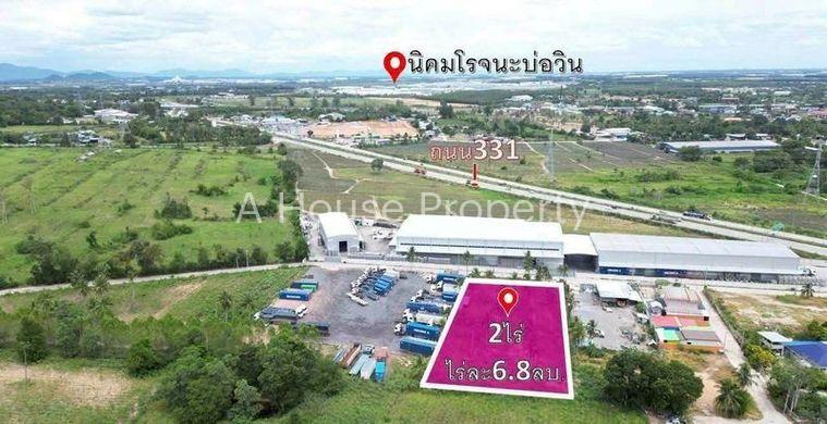 รูป ขายที่ดินเขาคันทรง ศรีราชา ติดนิคม WHA1 ทำเลทองเพื่อการลงทุน - รูปที่ 1/12
