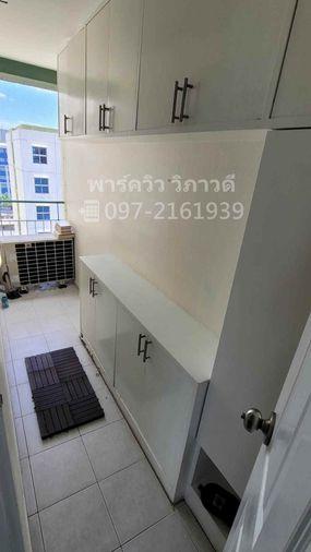 รูป ให้เช่าคอนโด พาร์ควิว วิภาวดี ห้องใหญ่ ใกล้ BTS หลักสี่ พร้อมอยู่ 📞097-2161939 - รูปที่ 6/8