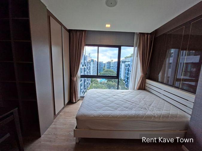 รูป 🏡 ให้เช่า Kave Town Space 13,500฿💖 ✨ ตึก B ชั้น 7 ห้องมุม ครัวแยก วิวสระ ✅️ พร้อมเข้าอยู่ - รูปที่ 3/11