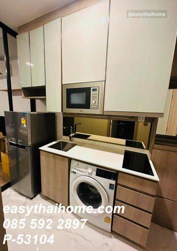 รูป P-53104 ✨ ให้เช่าคอนโดใกล้ BTS อนุสาวรีย์ชัยสมรภูมิ | โครงการ พาร์ค ออริจิ้น พญาไท ชั้น8 วิวเมือง ห้องสตูดิโอ Line: @easythaihome 085-592-2897 - รูปที่ 5/12