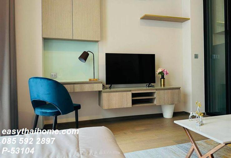 รูป P-53104 ✨ ให้เช่าคอนโดใกล้ BTS อนุสาวรีย์ชัยสมรภูมิ | โครงการ พาร์ค ออริจิ้น พญาไท ชั้น8 วิวเมือง ห้องสตูดิโอ Line: @easythaihome 085-592-2897 - รูปที่ 4/12