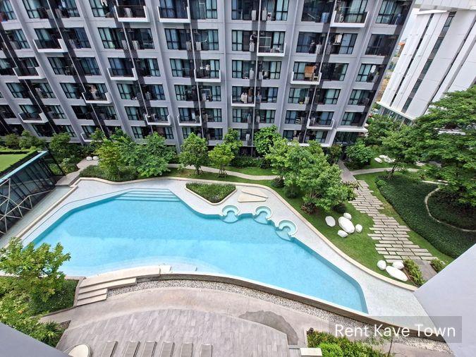 รูป 🏡 ให้เช่า Kave Town Space 13,000฿💖 ✨ ตึก A ชั้น 6 วิวสระ ✅️ พร้อมเข้าอยู่ - รูปที่ 2/12