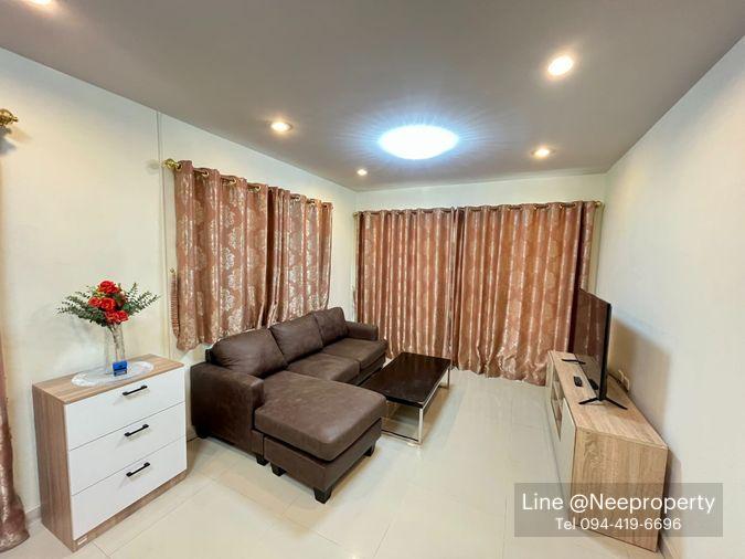รูป ให้เช่าบ้านเดี่ยว หมู่บ้านภัสสร ไพรด์ ปิ่นเกล้า–วงแหวน หลังมุม พร้อมเฟอร์ฯ ครบ เลี้ยงสัตว์ได้ เข้าอยู่ได้ทันที (H6912) - รูปที่ 2/12