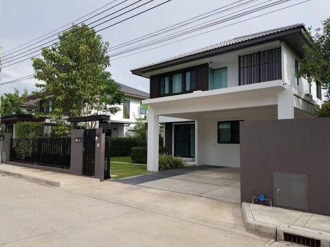 รูป ให้เช่าบ้านเดี่ยว มัณฑนา บางนา กม.7 (Mantana Bangna KM.7) เดือนกรกฎาคม พร้อมเข้าอยู่ (H6911) - รูปที่ 1/13