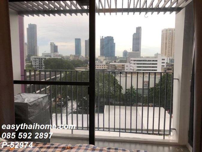 รูป P-52974 🔔 ให้เช่าคอนโดใกล้ BTS เอกมัย | โครงการ เอ็กซ์ที เอกมัย ชั้น7 วิวเมือง Line: @easythaihome 085-592-2897 - รูปที่ 6/11