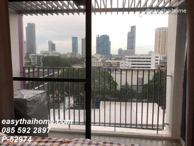 รูป P-52974 🔔 ให้เช่าคอนโดใกล้ BTS เอกมัย | โครงการ เอ็กซ์ที เอกมัย ชั้น7 วิวเมือง Line: @easythaihome 085-592-2897 - รูปที่ 6/11