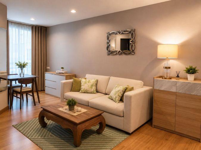 รูป 🍀🍀 Prime condo location🚆 ให้เช่า📌 ดิ แอดเดรส สุขุมวิท 42 (Line:@rent2022) ใกล้ BTS เอกมัย✨พร้อมเข้าอยู่ 🔖A05441 - รูปที่ 3/8